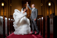 Catholic Church wedding photo idea